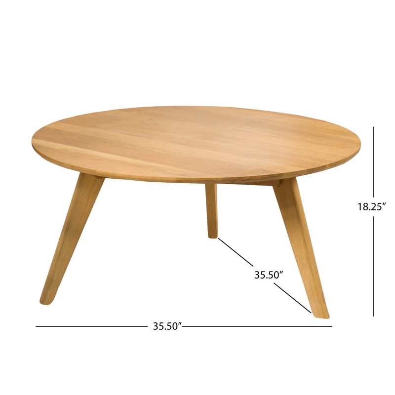 Christopher Knight Home Canton Acacia Coffee Table, Natural Stained