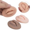 HOTWE Silicone Lips Tattoo Practice Skins - 3D Fake Skin