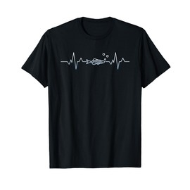 Zebrafish Danio Rerio Heartbeat - Zebra Danio Fish EKG Pulse T-Shirt