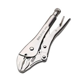 Eclipse Professional Tools E5WR Curved Jaw Locking Pliers with Wire Cutters 125mm (5")