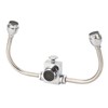 Faucet Mounted Eyewash Station Double Nozzle Emergency Eye Wash Unit