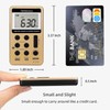 Retekess V112 AM FM Radio Portable, Mini Radio,Digital Tuning Rechargeable