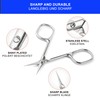 Longivia® Cuticle Scissors Extra Fine 1 mm Stainless Steel Cuticle