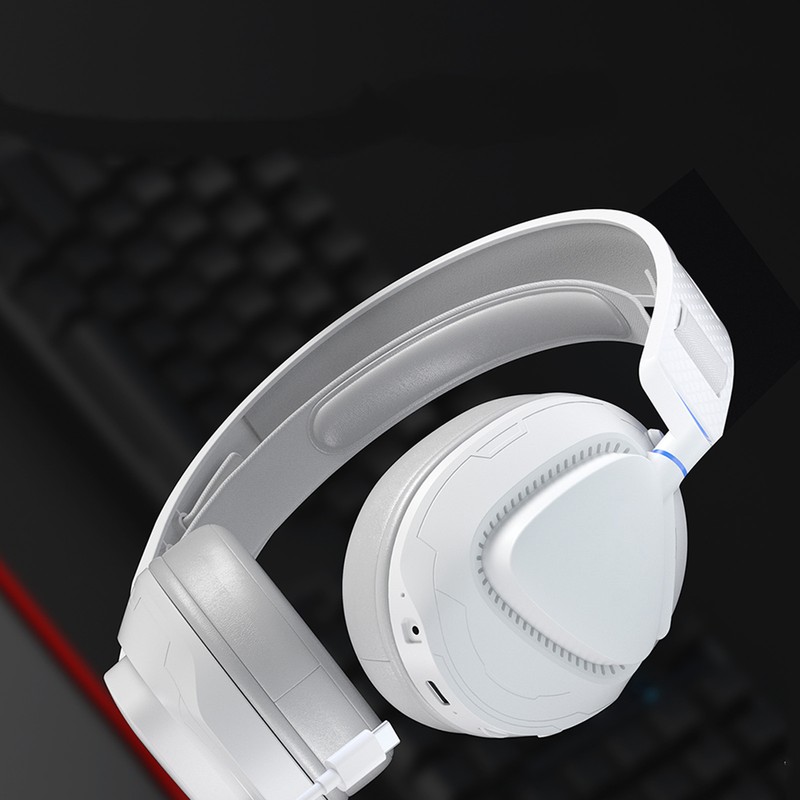 Wired Gaming Headset 2.4G Receiver Bluetooth 4 Modes Adjustable Headband