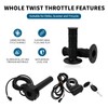 Daslleysen Full Twist Throttle for Ridstar Q20, Plug & Play