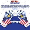 Hushe' Batting Gloves (White Eagle, Adult Medium)