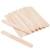 CRTWDMAN 60 Pieces Jumbo Craft Sticks, 8 Inch Natural Wooden