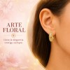 arrancadas aretes/joyeria dorada/joyeria dorada mujer/aretes mujer - Arracadas Aretes Oro