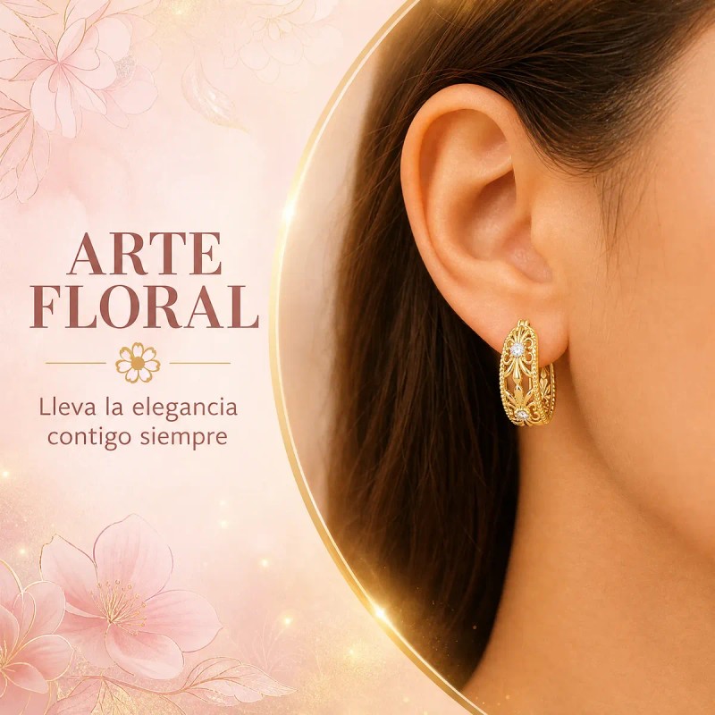 arrancadas aretes/joyeria dorada/joyeria dorada mujer/aretes mujer - Arracadas Aretes Oro