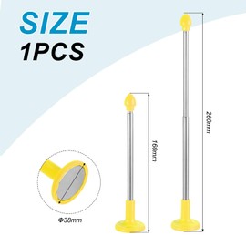 QUARKZMAN Golf-Ausrichtungsstangen Golf Ausrichtungsstäbe, Magnetische Golf Trainingshilfen Faltbare Golf Ausrichtungsstab Korrektur Helfen Golfschlag zu Visualisieren Auszurichten, Gelb