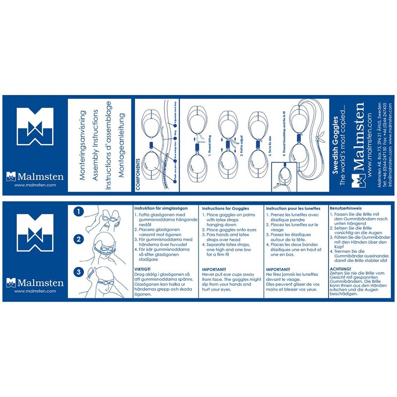Original Swedish Goggles Monterbara (Green)