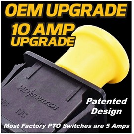 HD Switch - 10 AMP Upgrade - Blade Clutch PTO Switch Replaces Ferris, Snapper Simplicity 5022180
