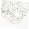 SHOWERORO 6Pcs Glass Canning Jar Accessories Wire Clamp Sealed Buckle