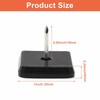 Waziaqoc 20 Pack 1 Inch Nail on Furniture Sliders, Square