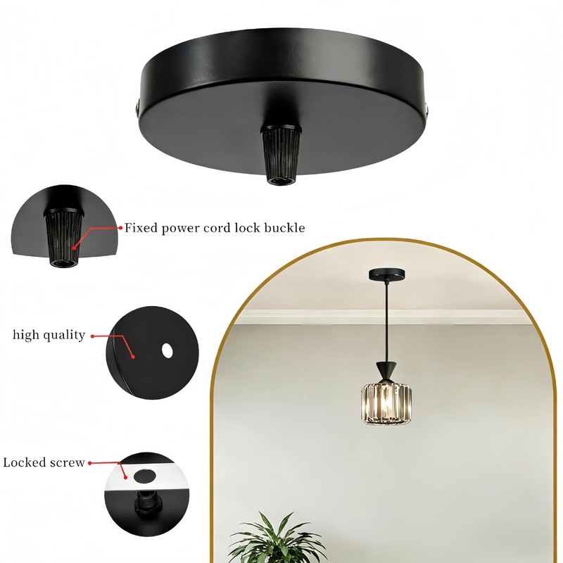 Uiivup 2 Pack Pendant Light Kit Ceiling Canopy Cover Plate