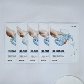 Rovectin Doctor Mask Aqua Hyalu One-Shot Mask Pack (5 sheets) / 로벡틴 닥터 마스크 아쿠아 히알루 원샷 마스크팩 5매 1개