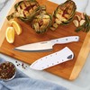 Farberware Edgekeeper Triple Riveted Chef Knife with Self-Sharpening Blade Cover,