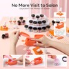 Dip Powder Nail Kit Starter 40 Pcs, 20 Colors Nude