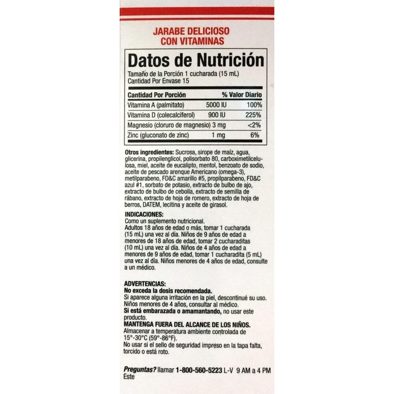 Menper Compuesto Vegetal Quisqueyano Syrup