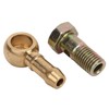 2 Set M12x1.25mm to 3/8in Turbo Water Banjo Bolt Good