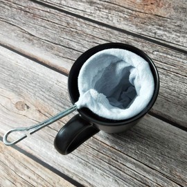 Heavens Tvcz Thai Tea Coffee Filter Sock Cloth Cotton Bag Mini Handle Can Reuse For Strainer Filter Size 3.00 inches