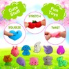 100 Pack Squishies Toys, Tiny Mochi Squishy Fidget Toys Random