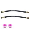 2-Pack STAN1438 Oil Drain Hose Compatible With Tecumseh Kohler Engines