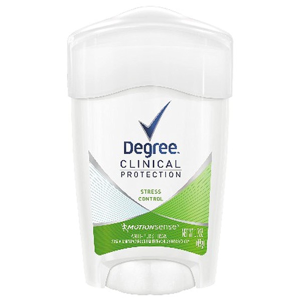Degree Women Clinical Antiperspirant Deodorant Cream, Stress Control 1.7 oz