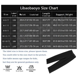Libaobaoyo Boys Kids Latin Ballroom Dance Pants Elastic Waist Professional Jazz Modern Perfomance Trousers