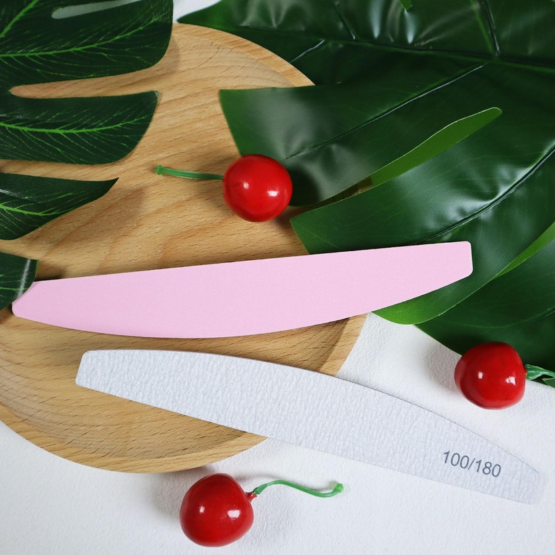 Nail Files, Professional Nail Files 100/180 200/240 Grit Nails File