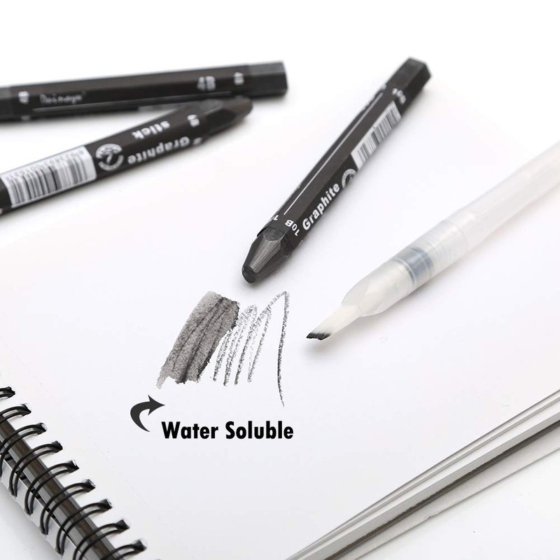 Dainayw Graphite Stick Set - Water Soluble - 4B 6B