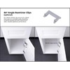 Decobasics 60 Pack Soft Close Cabinet Hinges 1-1/4" Overlay for