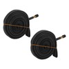 2 Pack 700x23C Bike Inner Tube 48mm Schrader Valve Butyl