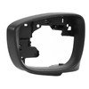 Side Mirror Cover Frame Black Decorative Door Side Wing Rearview