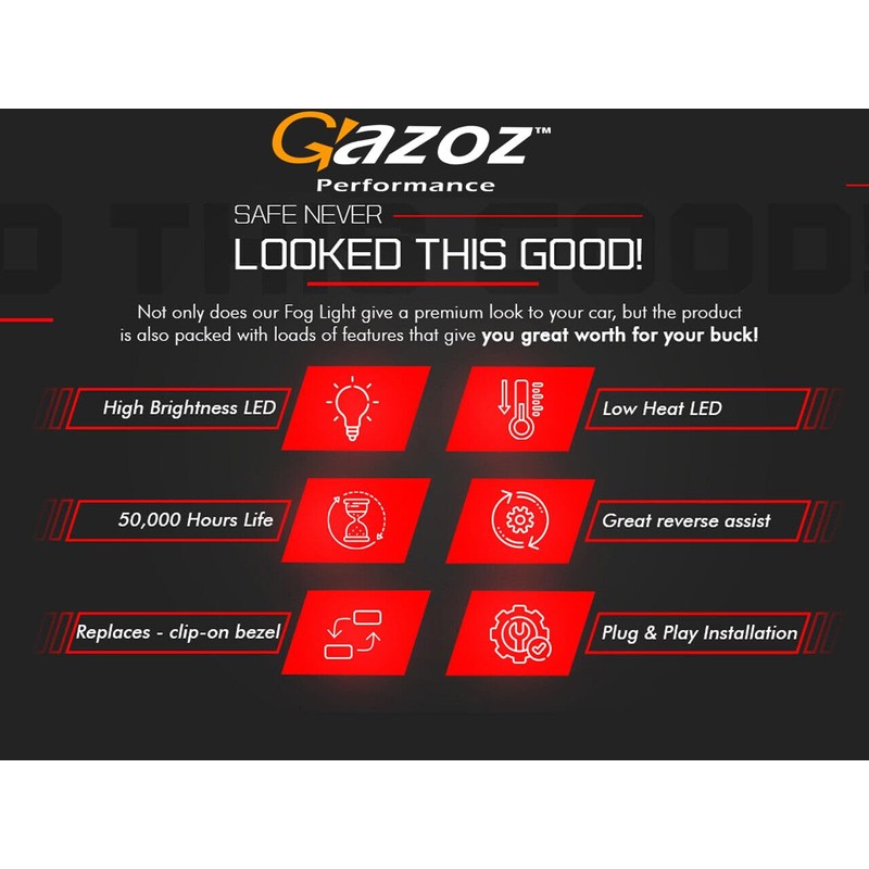 GAZOZ PERFORMANCE F1 Hyper 4th Brake Light Fog Light plug