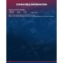 KAX HS9958PT2 Head Gasket Set Compatible with Honda Accord EX 1994 1995 1996 1997, Acura CL 1997, for 2.2L Engine Cylinder Head Gasket Kit