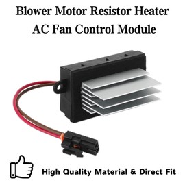 PMFCA 19331830 Blower Motor Resistor Heater Fan Control Module Fit for 2003-2007 Hummer H2 Replace 19329838 89023355 93803637 88986529 15-80388 15-80655 15-80911 19331830 3GSH-19E624-CA 4GSH-19E624-AA