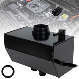 Aluminum Alloy Coolant Reservoir Tank Compatible with Jeep Wrangler JL JLU 2018-2025 2.0L Engine Recovery Radiator Overflow Bottle Replaces 68364312AC