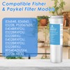 836848 Refrigerator Water Filter for Fisher&Paykel 836860,862285,862284,E402,E442B,E522B,RO185014,RO185011 Fridge Water Filter(3