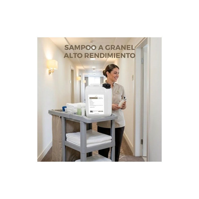 Shampoo profesional de romero a granel 10 litros