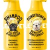 LEGITPET Oatmeal Dog Shampoo & Conditioner Itch & Allergy Relief