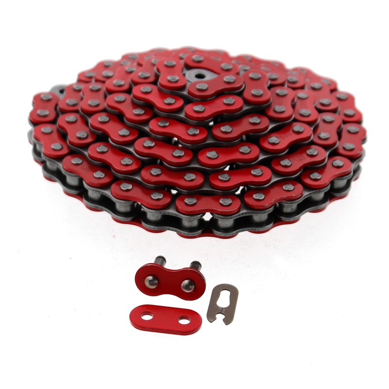 04-2008 fits Yamaha YFZ450 YFZ 450 Red Non O-Ring Chain