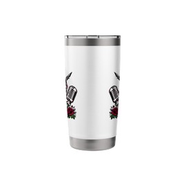 Rockabilly Greaser Rebel Gothic Psychobilly 50s Sock Hop Stainless Steel Insulated Tumbler