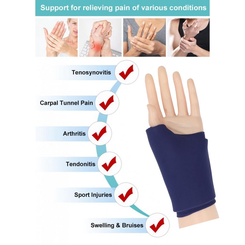 Wrist Ice Pack Hot Compression Shock Absorption 360 Degree Coverage