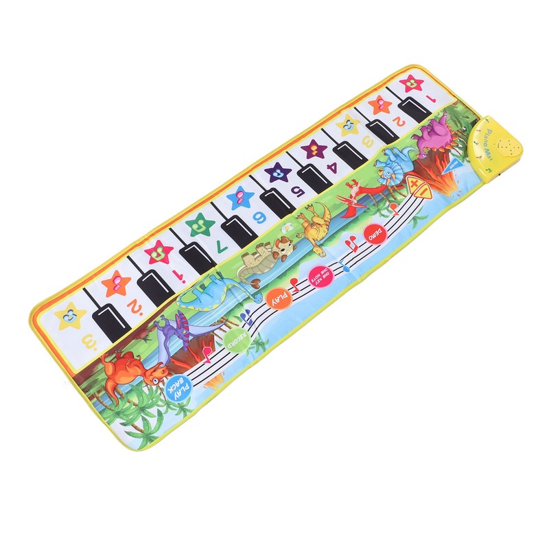 Baby Piano Keyboard Mat Improve Coordination Folding Educational Baby Musical