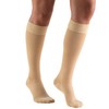 Truform 8864, Compression Stockings, Below Knee, Closed toe, Dot Top,