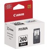 Canon PG-260 Black Ink Cartridge, Compatible to TR7020, TS6420, and