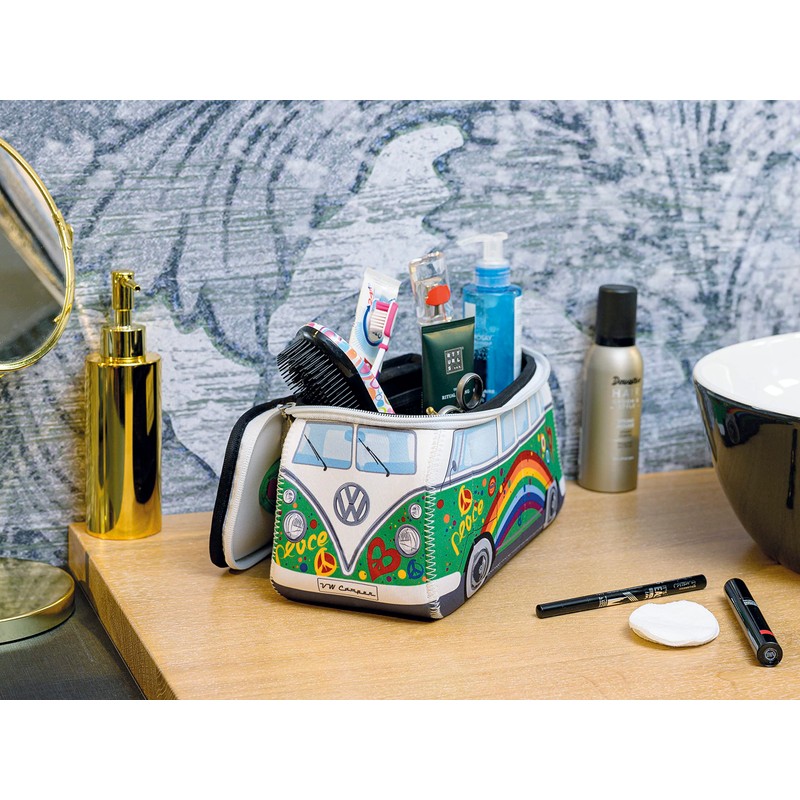 BRISA VW Collection - T1 Bus Camper Toiletry Bag Cosmetic