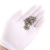 sourcing map 50pcs M3 x 8mm Stainless Steel Cross pan