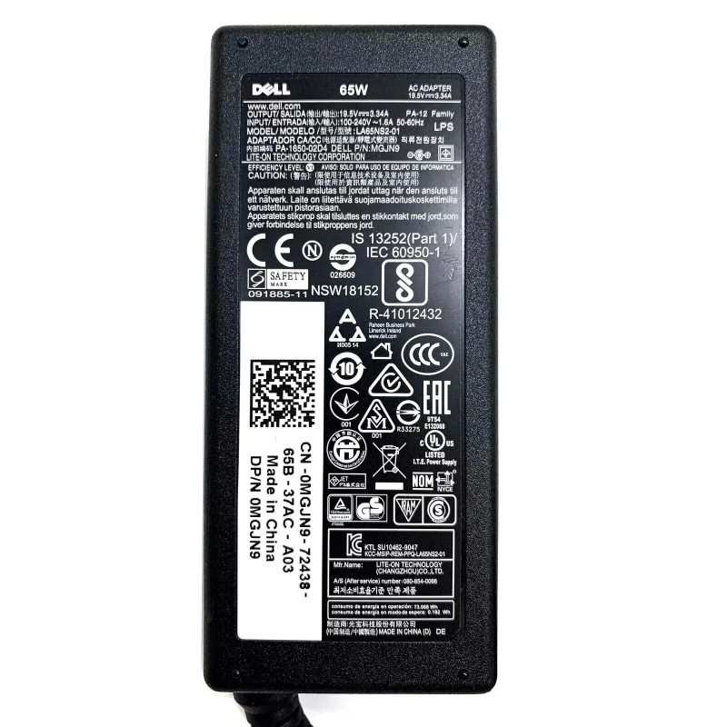 For Dell NEW OEM 65W 4.5*3.0mm Charger Adapter For Dell